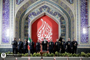 آیین شام غریبان امام حسین علیه&zwnj;السلام با حضور زائرین غیر ایرانی