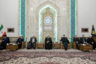 دیدار اعضای شورای قضایی استان با تولیت آستان قدس رضوی