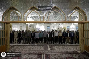 دیدار جمعی از دانشجویان با تولیت آستان قدس رضوی