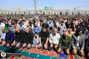 مراسم تحویل سال 1404 در حرم مطهر رضوی-1