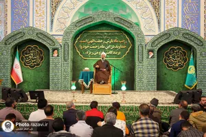 حال و هوای حرم مطهر رضوی در لیلةالرغائب