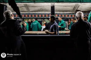 موکب امام رضا علیه&zwnj;السلام در قم
