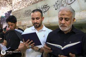 حال و هوای حرم مطهر رضوی در دهه آخر صفر