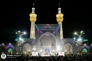 مراسم تحویل سال 1402 در حرم مطهر رضوی - 1
