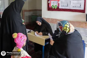 اردوی جهادی نذر شفا در روستای گیامی رضویه