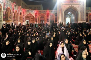 عزاداری هیئت&zwnj;های مذهبی استان هرمزگان در حسینیه حرم