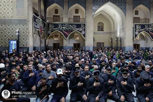 عزاداری ایام پایانی ماه صفر در حرم مطهر رضوی-2 