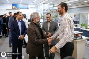 حضور مدیر عالی حرم مطهر امام رضا علیه&zwnj;السلام در دفتر رسانه&zwnj;های استان خراسان رضوی