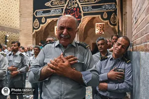 تشرف جمعی از کارکنان حمل و نقل عمومی مشهد مقدس