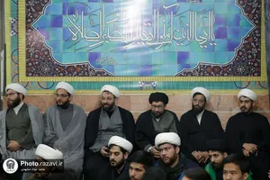 حضور تولیت آستان قدس رضوی در مدرسه علمیه امام خمینی (ره) مشهد