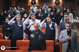 بزرگداشت رهبر شهید انقلاب در بیمارستان فوق&zwnj;تخصصی رضوی