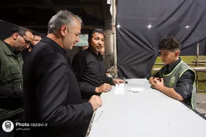مواکب بنیاد کرامت رضوی در دهه آخر صفر