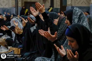 تشرف مدیران پرستاری بیمارستان های کشور به حرم مطهر رضوی