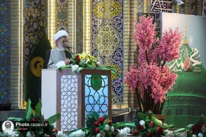 جشن ولادت حضرت رسول ویژه زائرین عرب زبان در حرم مطهر رضوی