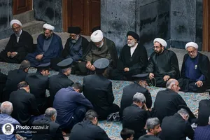 عزاداری دهه اول محرم با حضور تولیت آستان قدس رضوی