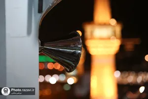آیین نقاره&zwnj;نوازی شب میلاد امام رضا(علیه&zwnj;السلام) در حرم مطهر رضوی