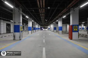 بهره&zwnj;برداری از پارکینگ طبقاتی توحید
