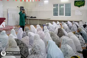 حضور خدام در کمپ ترک اعتیاد بانوان