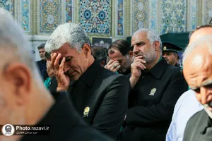 مراسم عزاداری روز شهادت امام جواد علیه السلام ویژه خادمین بارگاه رضوی
