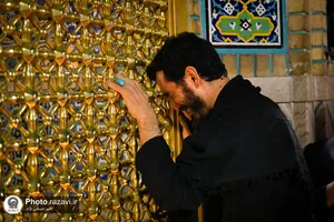 مراسم شام غریبان حضرت رضا(علیه&zwnj;السلام) در حرم مطهر رضوی