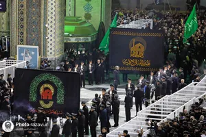 آئین شام غریبان شهادت امام رضا(ع) در حرم مطهر رضوی