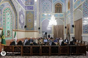 دیدار جمعی از فعالان حوزه جمعیت با تولیت آستان قدس رضوی