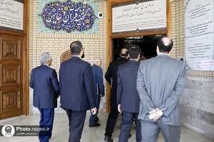 بازدید اعضای فرهنگستان هنر از موزه&zwnj;های آستان قدس رضوی
