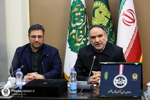 اهدای مدال جهانی &laquo;مهدی ماهانی&raquo;، قهرمان پرورش اندام به موزه آستان قدس رضوی