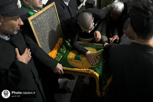 حضور خدام حرم مطهر رضوی در کمپ ماده 16 آقایان