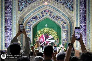 جشن ویژه زائران عرب&zwnj;زبان در حرم مطهر رضوی