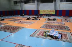 ۱۰ سالن ورزشی مؤسسه تربیت بدنی رضوی در مشهد میزبان دلدادگان رهبر شهید