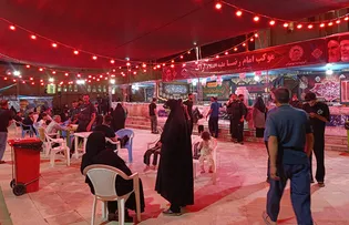 فعالیت روز دوم موکب امام رضا (ع) دانشگاه اراک به روایت تصویر