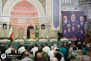 بزرگداشت هفتمین روز درگذشت شهدای خدمت
