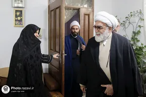 دیدار تولیت آستان قدس رضوی با خانواده شهدا و جانبازان در سرخس