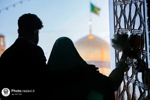 حال و هوای حرم مطهر رضوی در شب میلاد امام حسن عسکری علیه&zwnj;السلام
