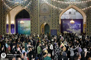 مراسم تحویل سال 1402 در حرم مطهر رضوی - 2