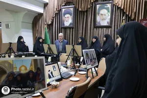 نمایشگاه عکس خادمان خدمه حرم مطهر رضوی