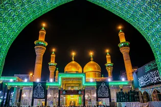 عکس با کیفیت : حرم مطهر امام کاظم و امام جواد علیهما السلام