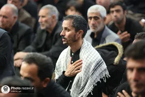 اجتماع عزاداران آذری زبان در رواق امام خمینی (ره)