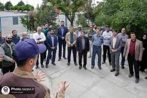 بازدید مسئولان روابط عمومی&zwnj;های آستان از موقوفات ملک در چناران