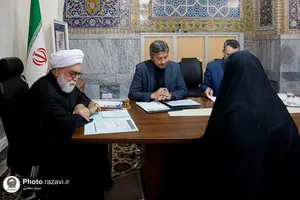 دیدار مردمی تولیت آستان قدس رضوی