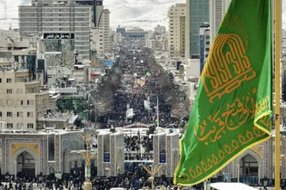 راهپیمایی پرشکوه 22 بهمن در مشهد