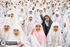 جشن تکلیف 800 دانش&zwnj;آموز دختر