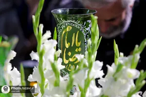 آیین خطبه خوانی شب شهادت امام رضا علیه السلام در حرم مطهر رضوی - 2