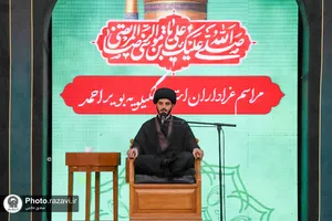 عزاداری هیئت های مذهبی سراسر کشور در حسینیه حرم