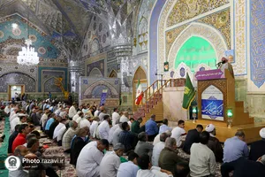 اقامه نماز عید سعید قربان در حرم مطهر رضوی-2
