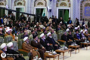 آیین افتتاحیه چهل&zwnj;ویکمین دوره مسابقات بین&zwnj;المللی قرآن در حرم رضوی