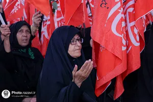 سوگواری زنان محله نوغان در سالروز شهادت امام هشتم علیه&zwnj;السلام