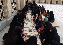 آیین نذر «آقای شهید» در زیارتگاه شهید آیت الله مدرس (ره) برگزار شد