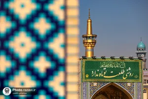 حرم مطهر رضوی در آستانه اعیاد شعبانیه